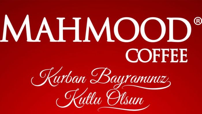Mahmood Coffe'den Bayram Mesajı